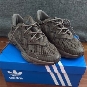 Adidas Brown Ozweego Sneakers